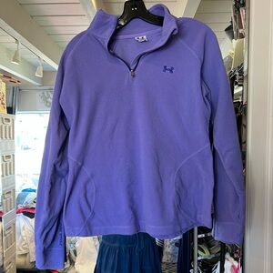 Under Armour Men's Zip Up in Vibrant Purple